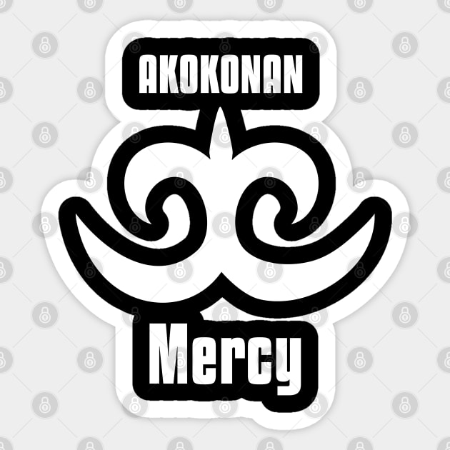 Akoko Nan | Adinkra Symbol | African | African American | Black Lives Sticker by UrbanLifeApparel